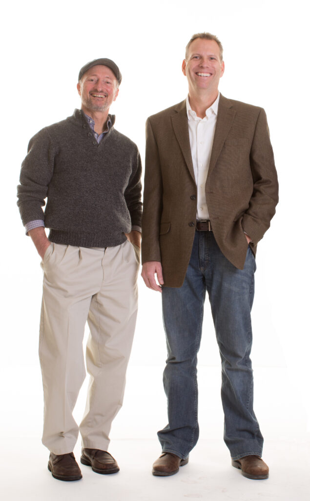 Peter Vujovich and Ed Roskowinski at Vujovich Design Build